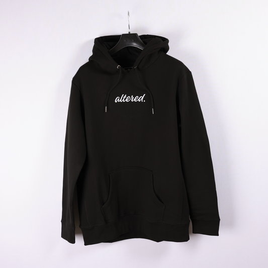 Script | Embroidered Organic Cotton Hoodie