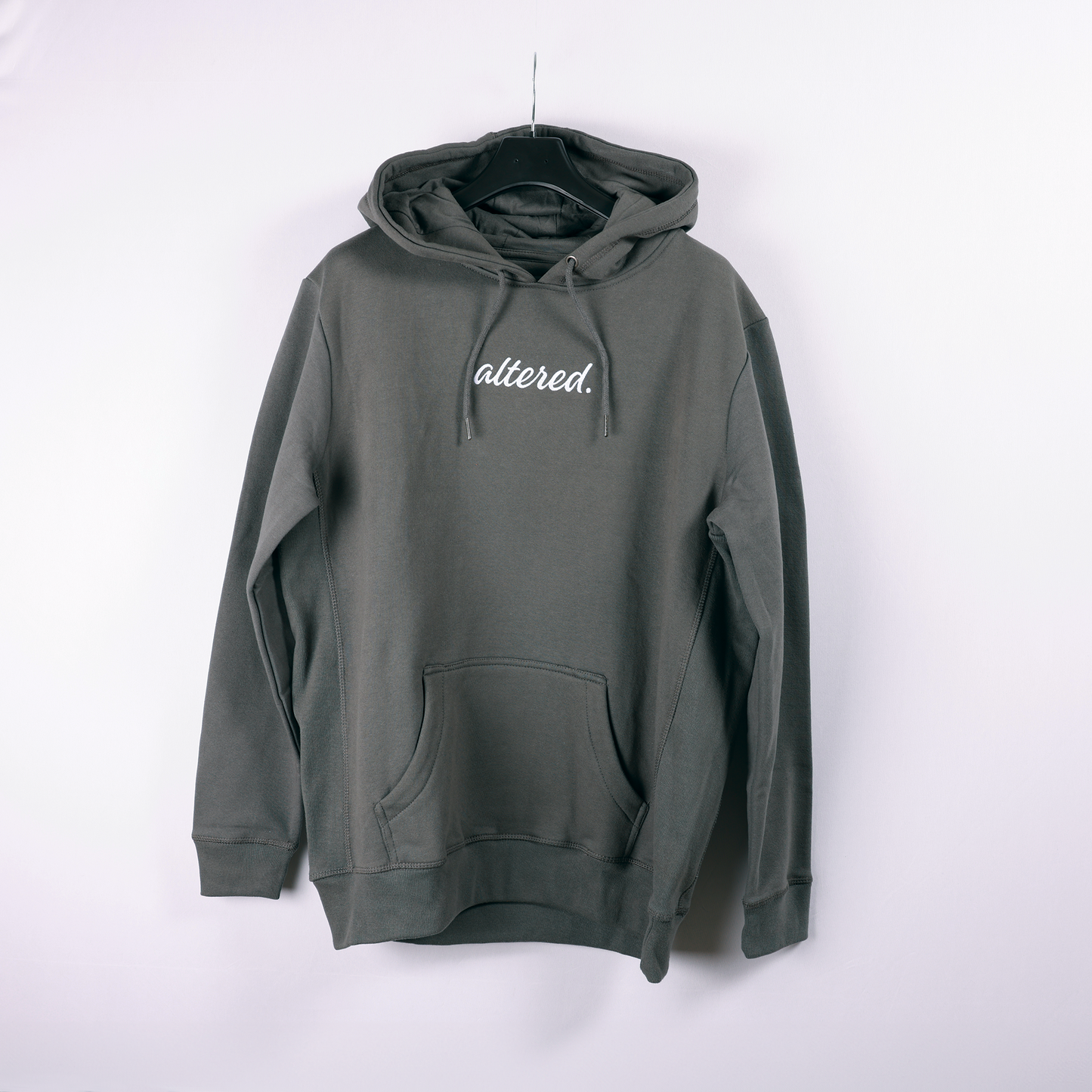 Script | Embroidered Organic Cotton Hoodie