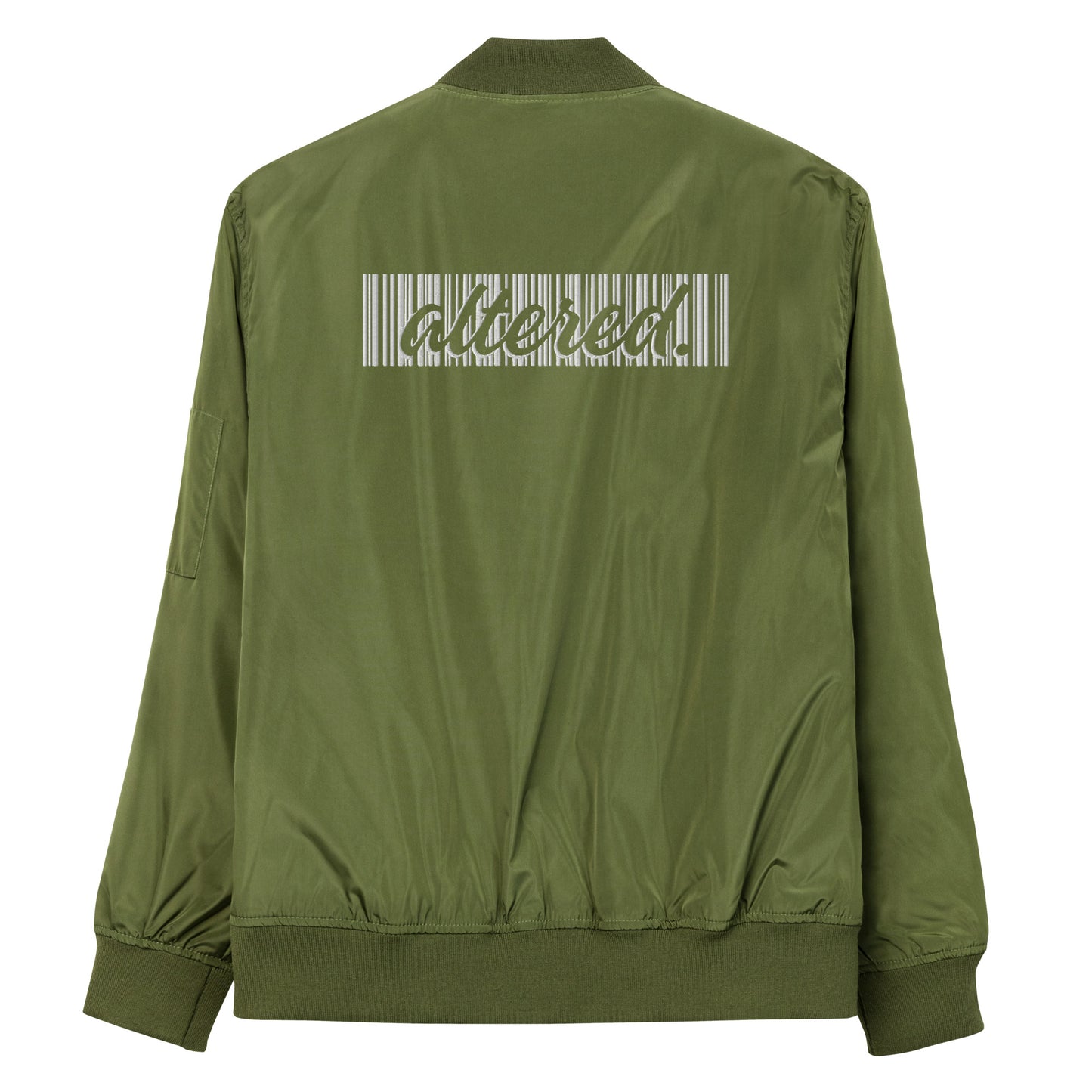 Barcode | Embroidered Bomber Jacket