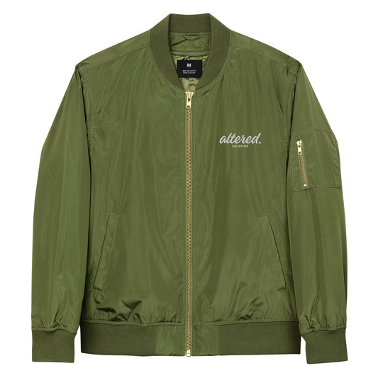 Barcode | Embroidered Bomber Jacket